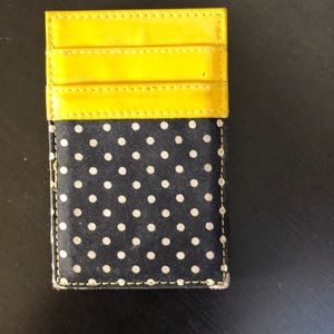 JCrew Polka Dot Wallet